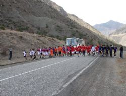Baharı krosla karşıladılar